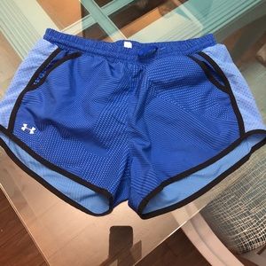 UA running shorts